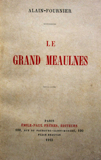 Couverture du Grand Meaulnes