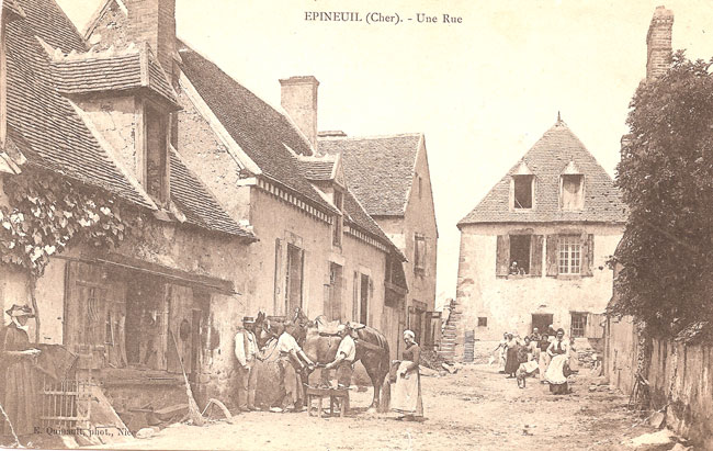 Une rue d'Epineuil