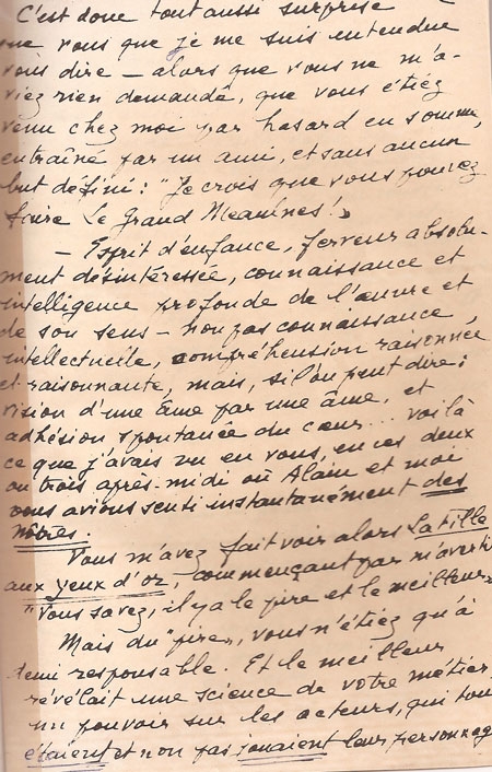 Lettre d'Isabelle à Albicocco 3